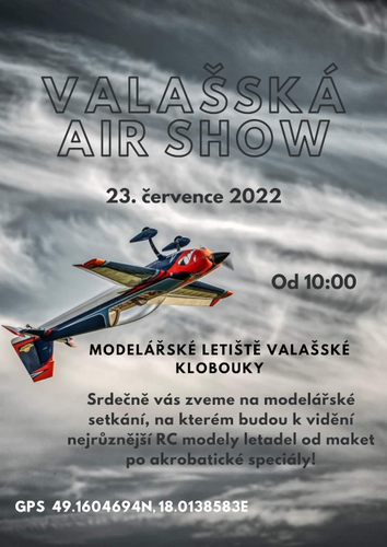 Titulní obrázek k článku: Valašská AirShow 2022 – pozvánka